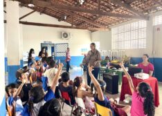 Saúde de Picos ministra palestra educativa sobre cuidados com a dengue para alunos da rede municipal de Educação