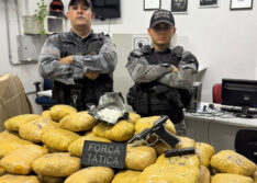 PM apreende droga e prende dois suspeitos de tráfico em Floriano