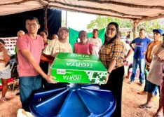 SAF entrega kits de irrigação para agricultores de Gilbués