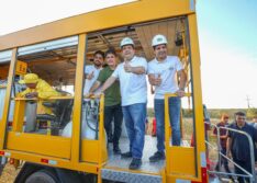 Governador inaugura obras e autoriza novo sistema de abastecimento de água em Belém do Piauí
