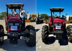 Santo Antônio de Lisboa recebe novo trator para fortalecer a agricultura familiar
