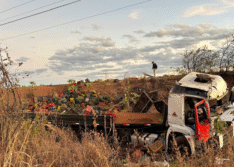 Caminhoneiro morre três dias após grave acidente na BR-407, em Geminiano