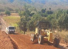 Idepi avança na obra de implantação de pavimentação asfáltica entre Sebastião Barros e a divisa do Piauí com a Bahia