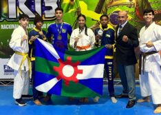 Alunos do Cívico Militar conquistam medalhas de prata e bronze na Copa do Brasil de Karatê
