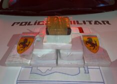 Adolescente é apreendido com 8 tabletes de cocaína escondidos em mochila no PI