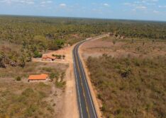 DER-PI conclui construção de 17 km da BR-222, entre São João do Arraial e Matias Olímpio
