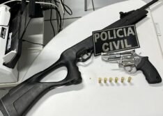 Mulher é presa após atirar em residência de suposta amante do companheiro no PI
