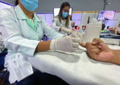 Sesapi reforça importância da testagem e vacinação contra a Covid