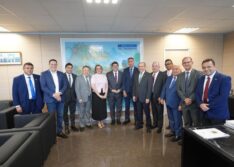 Governador se reúne com ministro Waldez Góes e trata de obras hídricas e ações contra a estiagem no Piauí