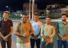 Prefeito Jaillson Campos e o Vice Galego de Paster cumprem promessa e caminham 15 km de Geminiano a Picos neste (4) de outubro