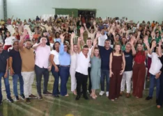Prefeito Jaillson Campos anuncia investimentos históricos e novos kits escolares durante o “Encontro Família & Escola” em Geminiano