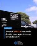 José Kauan Pereira Reis, de 20 anos, foi assassinado a tiros na frente da namorada, na madrugada deste sábado (27), no bairro Aparecida Procópio, em Floriano, no Sul do Piauí. Segundo a Polícia Militar, o casal teve a casa invadida e e o jovem foi morto no quarto da residência.

Aos militares, a namorada de José Kauan relatou que criminosos pularam um muro e arrombaram uma porta para entrar no imóvel. Na sequência, perguntaram o nome da vítima e atiraram após ela se identificar. O crime ocorreu por volta das 4h30.

“Identificamos, de forma preliminar, mais de oito disparos [no corpo da vítima] e houve o recolhimento de projéteis e estojos no cômodo onde se deu a execução”, informou o Departamento de Polícia Científica.

Informações sobre suspeitos ou possíveis motivações do crime não foram divulgadas pela polícia até a última atualização desta reportagem. O caso segue em investigação. Fonte: g1/PI