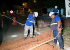 Águas do Piauí realiza interligação de rede no bairro Paraibinha e reforça abastecimento para a comunidade