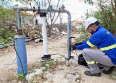 Águas do Piauí intensifica ações para melhorar o abastecimento em Francisco Santos