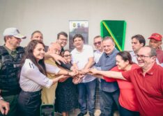 Governador inaugura Unidade Integrada de Segurança e fortalece combate ao crime em Nazária e região