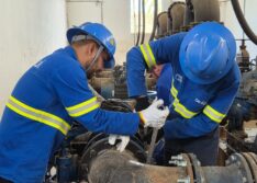 Águas do Piauí faz manutenção de sistema em São Julião