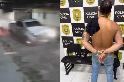 Homem morre e mulher fica ferida após caminhonete atingir moto no PI; motorista foi preso embriagado