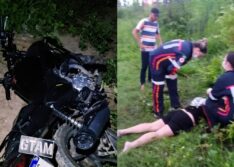 Motociclista morre após perder controle e sair da pista em Campo Maior