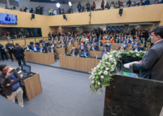 Rafael apresenta mensagem anual a deputados e destaca R$ 9 bi em investimentos