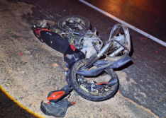 Homem morre em grave acidente entre moto e caminhão na BR-316, em Francisco Macedo