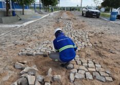 Em Monsenhor Hipólito, Águas do Piauí interliga 250 metros de rede e leva mais água para o centro da cidade