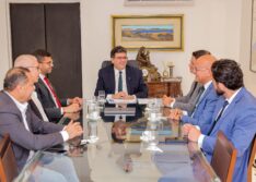 Rafael Fonteles recebe diagnóstico de estudo sobre a transposição do Rio São Francisco