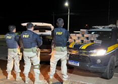 PRF apreende 26 kg de cocaína e recupera veículo adulterado em Picos