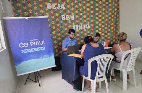 Águas do Piauí realizou mutirão da Tarifa Social em Francisco Santos