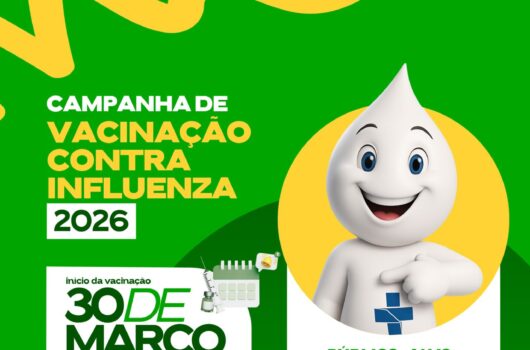 Prefeitura de Picos inicia Campanha de Vacinação contra a Influenza 2026 na próxima segunda-feira (30)