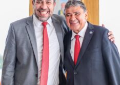 Wellington Dias e Guilherme Boulos entregam ações federais no Quilombo Mimbó