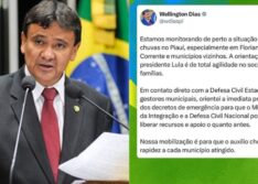 Wellington Dias solicita decretos de emergência para apoiar cidades afetadas pelas chuvas no Piauí