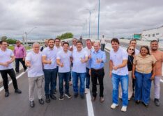 Rafael Fonteles entrega reforma do viaduto da Miguel Rosa, melhorando segurança e circulação na capital