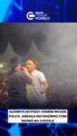 O cantor Natanzinho Lima viveu momentos de tensão durante um show realizado na noite de segunda-feira (27), em Alegrete do Piauí (PI). Durante a apresentação, um homem conseguiu invadir o palco e ameaçou agredir o artista, afirmando que daria um “murro na costela”.

Sem se intimidar, o cantor reagiu na hora e respondeu ao invasor: “Se tu me der um murro, tu tá lascado, eu te quebro todinho”. A situação gerou apreensão entre o público, mas foi rapidamente controlada pela equipe de segurança, que conteve o homem e o retirou do local.

O episódio aconteceu durante as festividades de aniversário de 34 anos do município. Apesar do susto, não houve registro de feridos, e o show seguiu normalmente após a retirada do invasor. Via @piauiemfoco.
