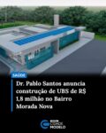 A saúde pública da cidade de Picos receberá um importante reforço.

Em vídeo publicado em suas redes sociais, o prefeito, Dr. Pablo Santos (MDB), anunciou a construção de uma nova UBS (Unidade Básica de Saúde), no município picoense.

A UBS será construída no Conjunto Habitacional Luiza Gomes de Medeiros que mais conhecido como Bairro Morada Nova.

A obra, orçada em aproximadamente R$ 1,8 milhão, é fruto de uma parceria entre a Prefeitura de Picos, o Governo do Estado do Piauí e o Governo Federal.

O projeto arquitetônico, exibido em projeção 3D durante o anúncio, revela uma estrutura moderna, equipada inclusive com painéis de energia solar, reforçando o compromisso com a sustentabilidade e a eficiência pública.

Durante a visita ao terreno onde a unidade será erguida, o prefeito destacou que o principal objetivo é fortalecer a atenção primária na cidade.

“É isso que a gente quer: reconstruir e melhorar o Sistema Único de Saúde da nossa cidade, principalmente na atenção primária”, destacou Dr. Pablo Santos.