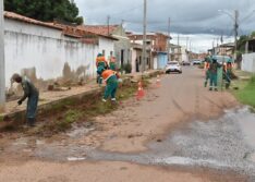 Prefeitura de Picos inicia mutirão de limpeza no bairro Boa Vista