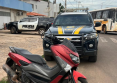 PRF recupera em Picos motocicleta furtada em São Paulo há quase sete anos