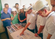 Em São João do Piauí, Rafael vistoria obras de escola e autoriza reforma do hospital regional