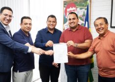 Geminiano: Prefeito Jaillson Campos e Deputado Georgiano Neto anunciam início do asfaltamento da estrada do Muquém