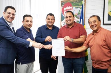 Geminiano: Prefeito Jaillson Campos e Deputado Georgiano Neto anunciam início do asfaltamento da estrada do Muquém
