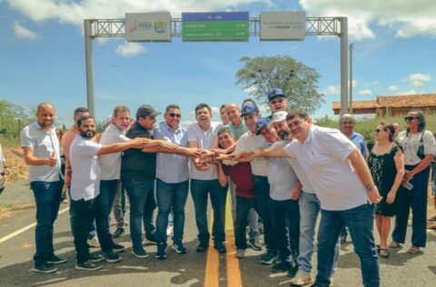 Rafael Fonteles inaugura pavimentação da PI-459 em Betânia do Piauí e fortalece ligação entre Piauí e Pernambuco