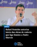 O governador Rafael Fonteles anunciou, neste domingo (3), por meio de suas redes sociais, a assinatura da ordem de serviço para a primeira etapa das obras da rodovia que vai ligar os municípios de Simões e Padre Marcos. A obra é muito aguardada pela população da região.

Nesta fase inicial, serão investidos R$ 25 milhões. A proposta é melhorar a mobilidade, reduzir o tempo de deslocamento e atender comunidades rurais ao longo do trajeto, impulsionando o desenvolvimento regional.

“Uma rodovia tão sonhada e esperada, que agora vai ser iniciada pelo nosso governo. A obra encurta distâncias e beneficia várias comunidades rurais ao longo desse percurso entre os dois municípios”, enfatizou o governador Rafael Fonteles.