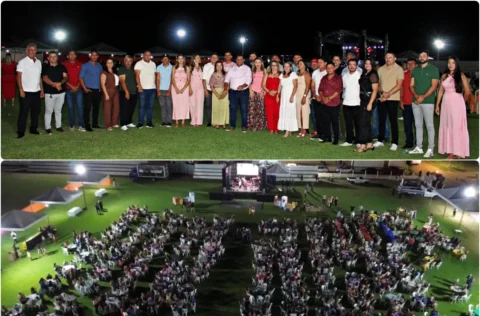 Prefeitura de Geminiano realiza grande festa em homenagem ao Dia das Mães com sorteio de brindes, jantar e show da banda Anjo Azul
