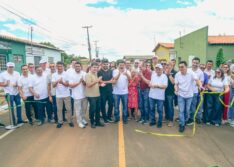 Rafael Fonteles inaugura obras de asfaltamento e anuncia novos investimentos em infraestrutura em Lagoa do Sítio