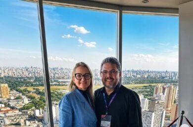 Diretores do Colégio Machado de Assis buscam inovação educacional na Bett Brasil 2026
