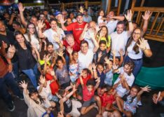 Rafael Fonteles inaugura brinquedopraça em Cristino Castro e visita aterro sanitário licenciado que vai beneficiar 25 municípios