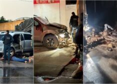 Mulher e criança morrem em acidente durante fuga de criminosos em Piracuruca; outra criança fica ferida