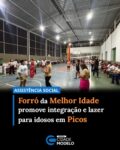 Foi realizada na noite da última quarta-feira (27), na Quadra Marcos Parente, no bairro Bomba, a 3ª edição do Forró da Melhor Idade. O evento foi promovido pela Secretaria Municipal do Trabalho e Assistência Social (SEMTAS), por meio do Serviço de Convivência e Fortalecimento de Vínculos (SCFV) e do Serviço de Proteção e Atendimento Integral à Família (PAIF).

O Forró da Melhor Idade acontece na última quarta-feira de cada mês, sempre em uma comunidade diferente. Nesta edição, participaram idosos dos bairros Morada Nova e Parque de Exposição.

Em alusão ao mês das mães, a programação contou com apresentações de bandas locais, atividades de capoterapia e sorteio de brindes para os participantes.

A iniciativa tem como objetivo fortalecer os vínculos comunitários, incentivar a interação social e proporcionar momentos de lazer, alegria e bem-estar para o público da terceira idade.