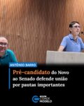 Em Picos, durante o lançamento de sua pré-candidatura ao Senado, o médico Antônio Barros, defendeu que as questões partidárias devem ser deixadas de lado quando se tratar da defesa de temas importantes para a sociedade. Citando que tem apoio de lideranças de diversos espectros políticos, inclusive de nomes do PT, o médico Antônio Barros disse que pretende realizar sua pré-campanha de forma independente.

“Eu considero que algumas coisas estão acima de partido político. O que é certo é certo, e o que é errado é errado, independente de partido político”, afirmou. Para Antônio Barros a sua pré-candidatura é suprapartidária e foge da polarização.

O apelo pelo retorno da representatividade política em nível federal da região de Picos também foi uma pauta defendida pelo pré-candidato durante o discurso. O lançamento da pré-candidatura de Antônio Barros ocorreu na última sexta-feira (5) e reuniu apoiadores da cidade de Picos e de municípios da região.