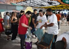 Picos Cidade Junina arrecada toneladas de alimentos e rações com a Entrada Solidária