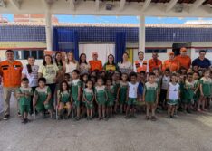 Projeto Defesa Civil na Escola leva aprendizado sobre prevenção e segurança para crianças da rede municipal de Picos